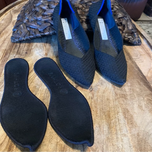 Rothy’s honeycomb pointed toe slip ons ( Retired) - Picture 9 of 13